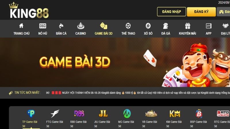 Chơi game bài nhận thưởng siêu khủng tại nhà cái