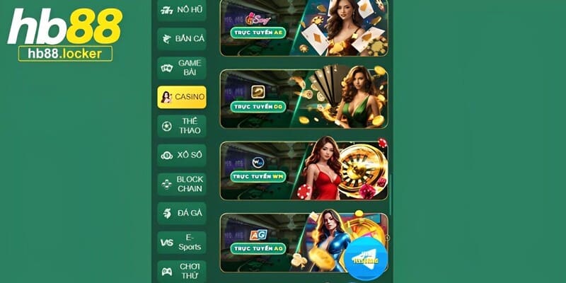 Live Casino HB88 – Sòng Bài Trực Tuyến Đẳng Cấp Châu Á 5 3 đối tác phát hành game liên kết tại sảnh live casino